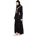 Beautiful and Elegant Black & Pink Abaya